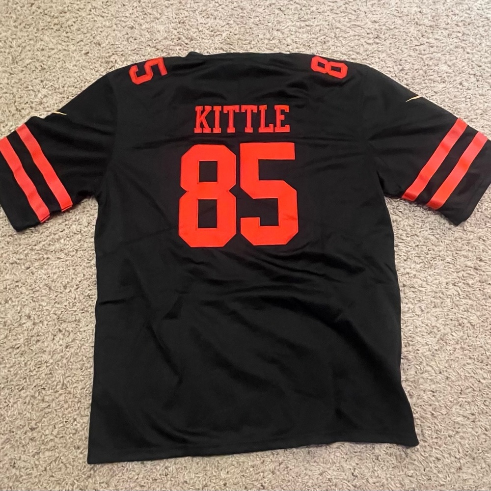 49er Black Kittle jersey